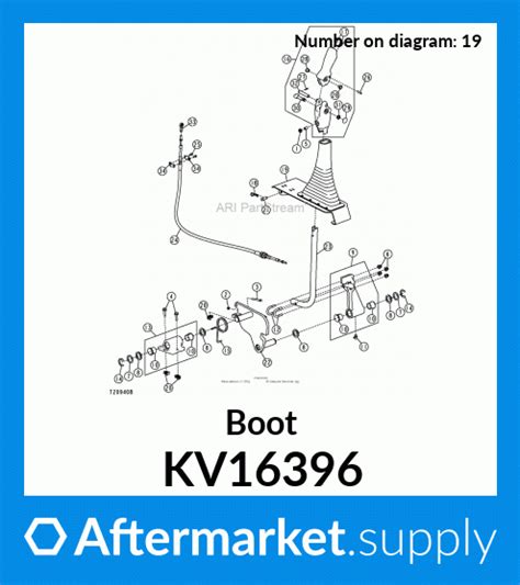 discount boot for john deere skid steer|KV16396: Control Lever Boot, Right Side .